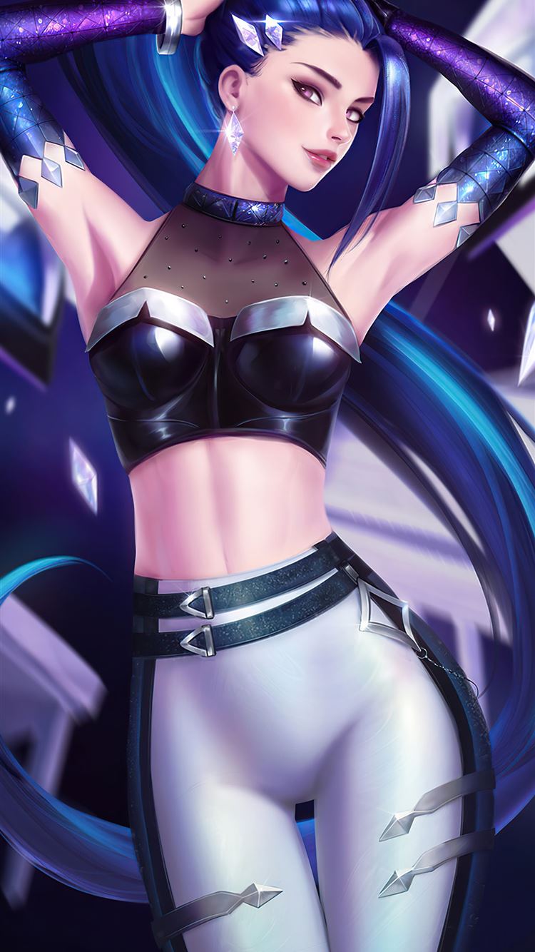 kda all out of kaisa iPhone Wallpapers Free Download