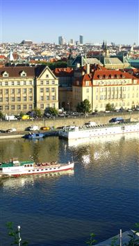 prague vltava wallpaper