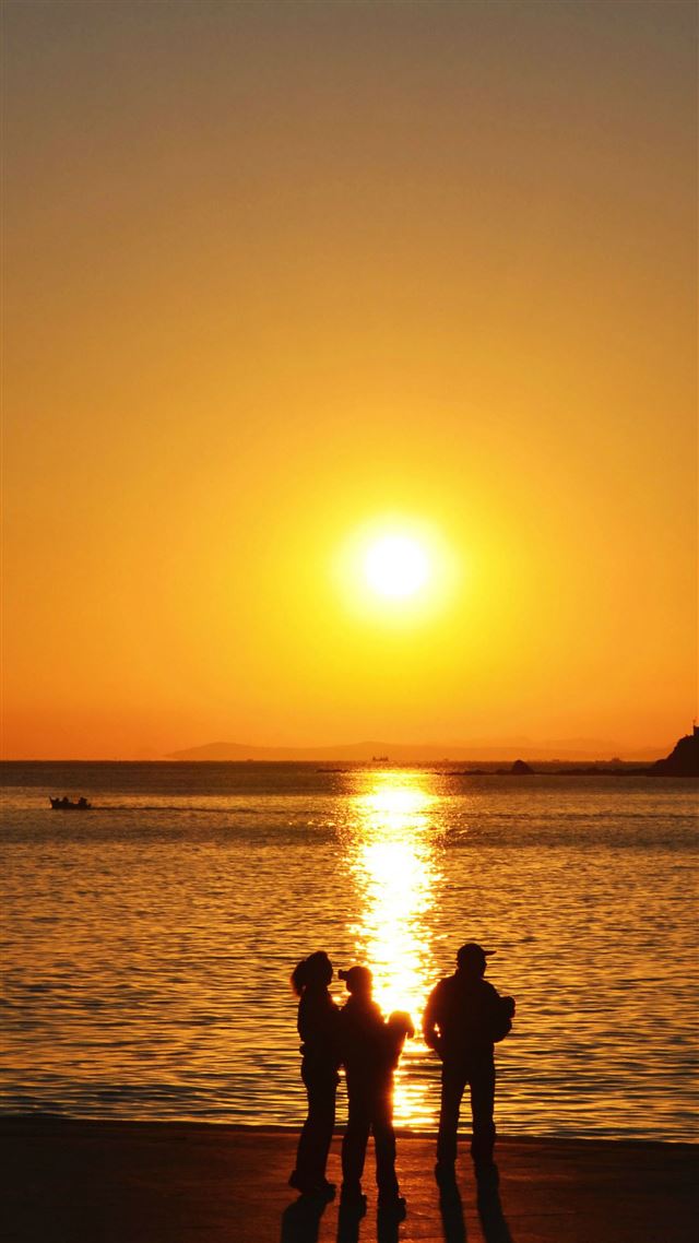 1080x1920 Nature Sea Sunset  - romance iPhone 8 Wallpaper