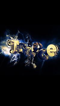 3D Letters iPhone 6(s)~8(s) wallpaper