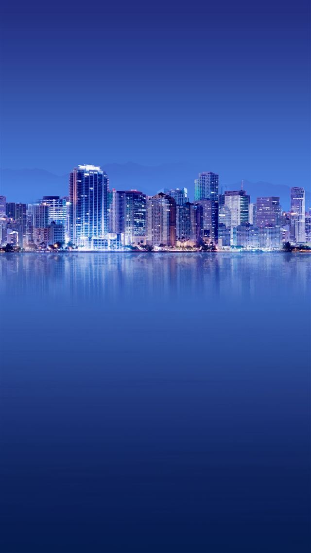 1080x1920 Fantasy City - night iPhone 8 Wallpaper