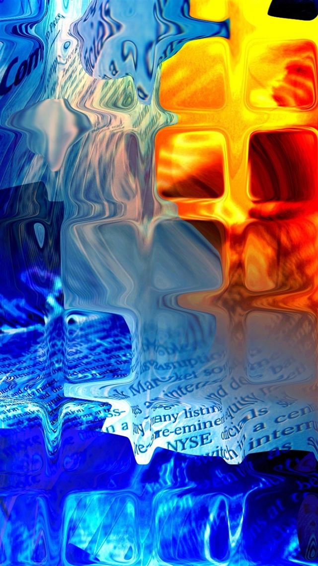 1080x1920 Abstract Glass Paint - 3d iPhone 8 Wallpaper