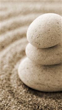 Overlap Pebbles Macro wallpaper