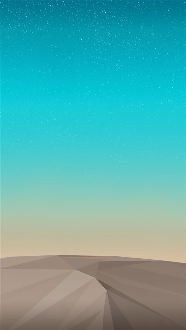1080x1920 Poly Hill -  iPhone 8 Wallpaper