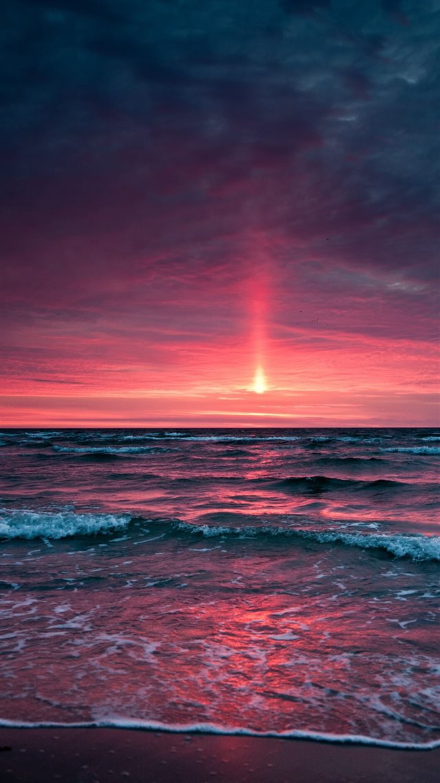 1080x1920 Red Sea Sunset -  iPhone 8 Wallpaper