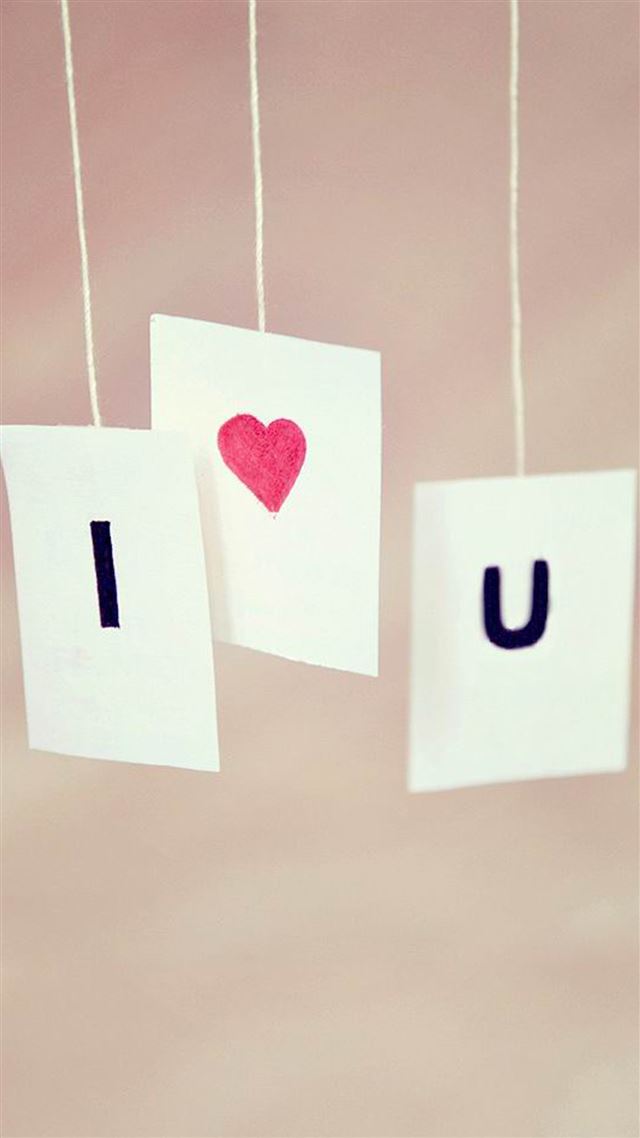1080x1920 I Love You - romance iPhone 8 Wallpaper