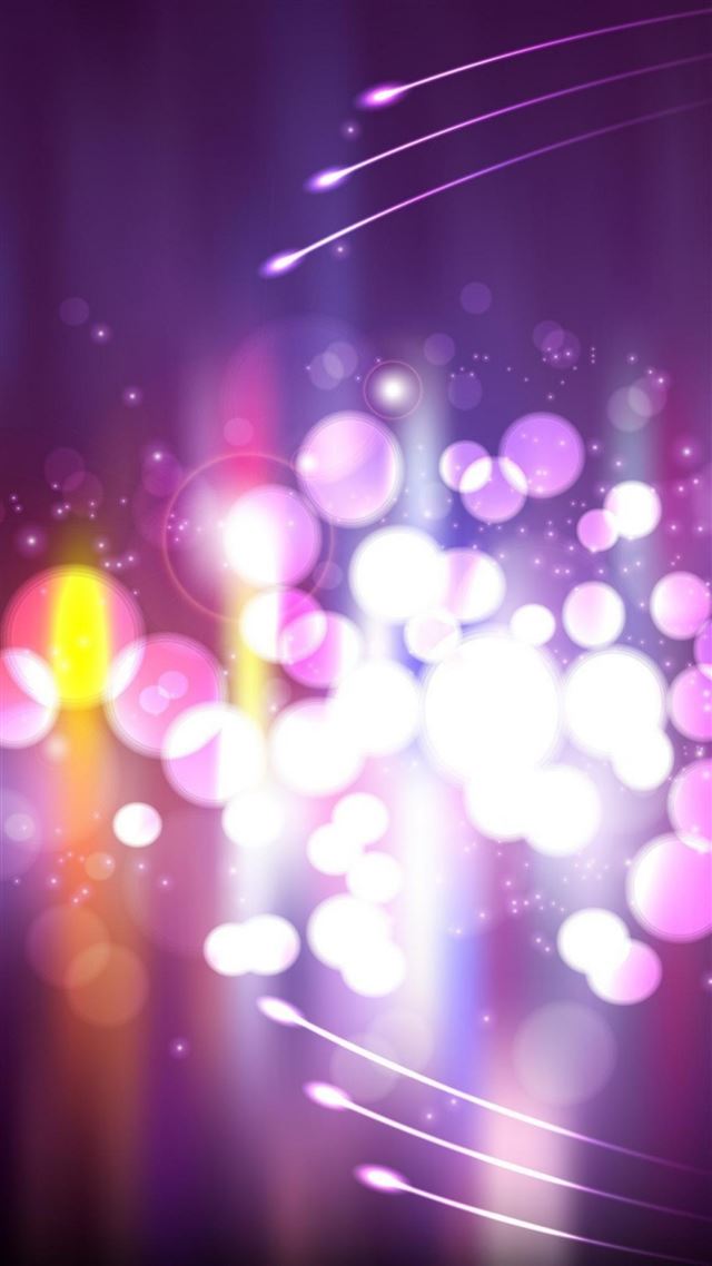 1080x1920 Abstract Purple Circle Bokeh -  iPhone 8 Wallpaper