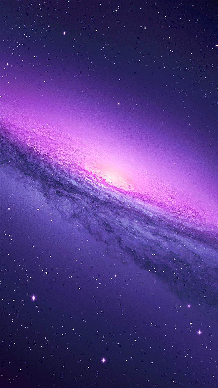 Purple Galaxy iPhone 8 Wallpapers Free