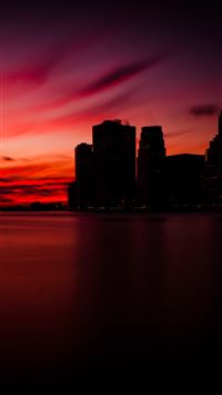 Manhattan Sunset wallpaper