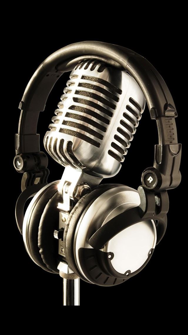 1080x1920 Mic And Headphone Macro - headphone iPhone 8 Wallpaper