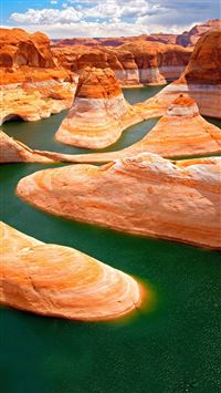 Glen Canyon Rock Formations Landscape wallpaper