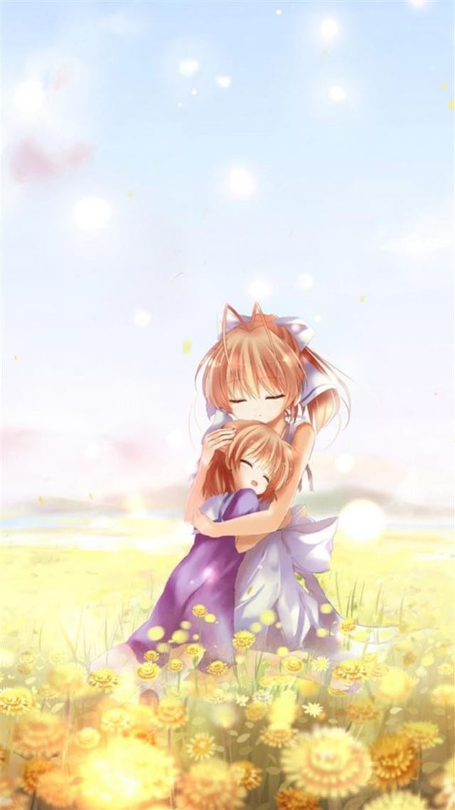 1080x1920 Pure Cute Cartoon Scene - romance iPhone 8 Wallpaper