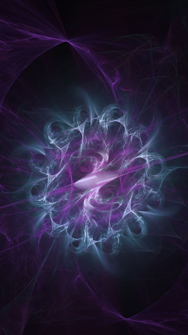 1080x1920 Abstract Silk Smoke Purple Flower - blue iPhone 8 Wallpaper