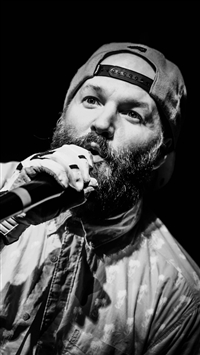 Fred Durst Limp Bizkit Music Rapcore Black White wallpaper