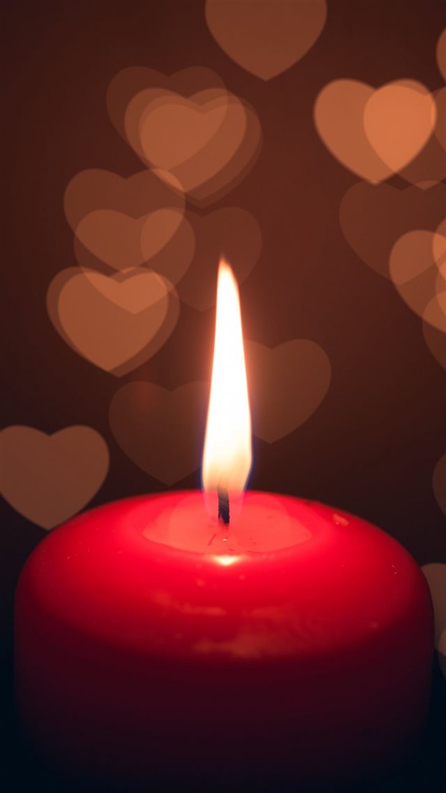 1080x1920 Candle Heart Dark - candle iPhone 8 Wallpaper