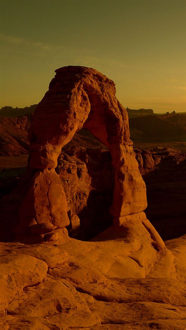 1080x1920 Arches National Park At Dusk  - rock iPhone 8 Wallpaper
