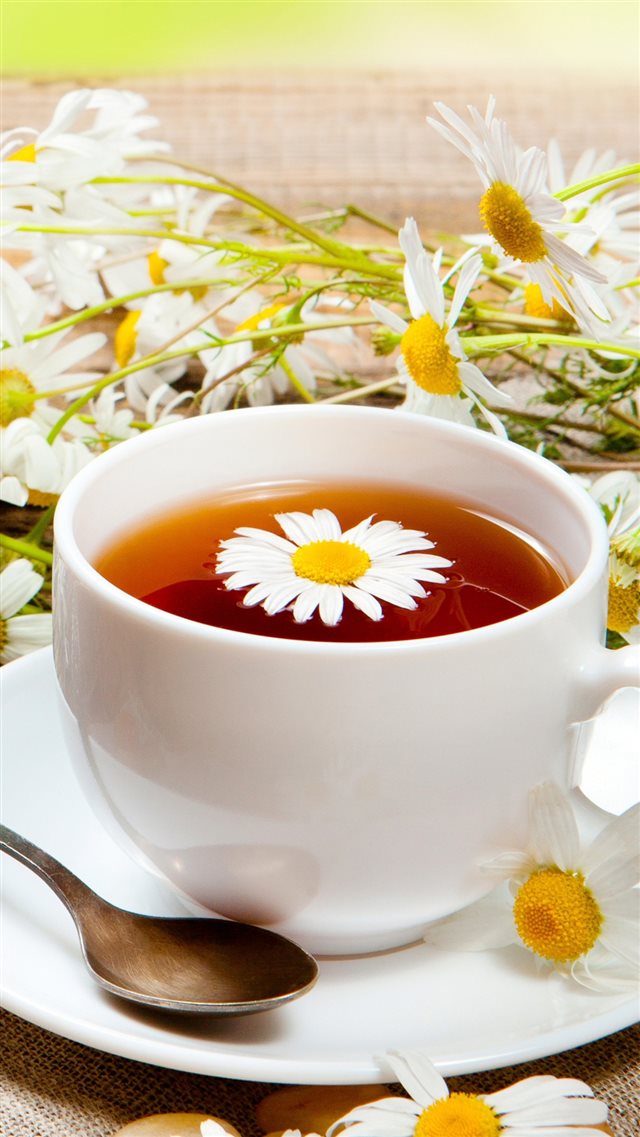 1080x1920 Tea Saucer Drink Spoon Mug - spoon iPhone 8 Wallpaper