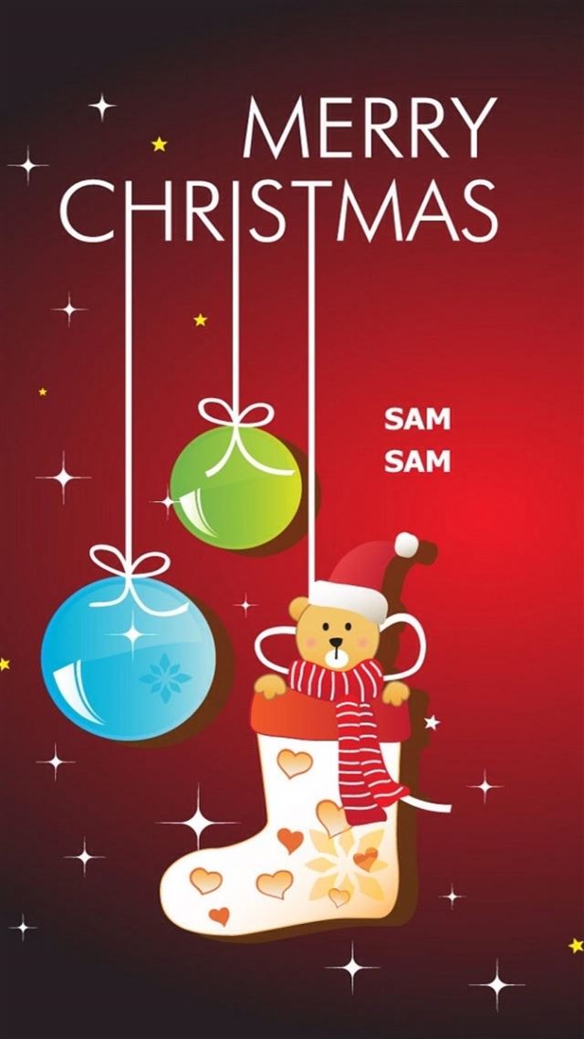 1080x1920 Merry Christmas To You - happy iPhone 8 Wallpaper