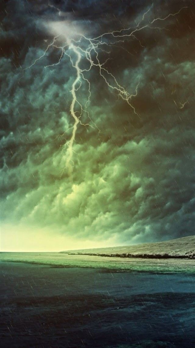 1080x1920 Nature Cloudy Lightening Sight -  iPhone 8 Wallpaper