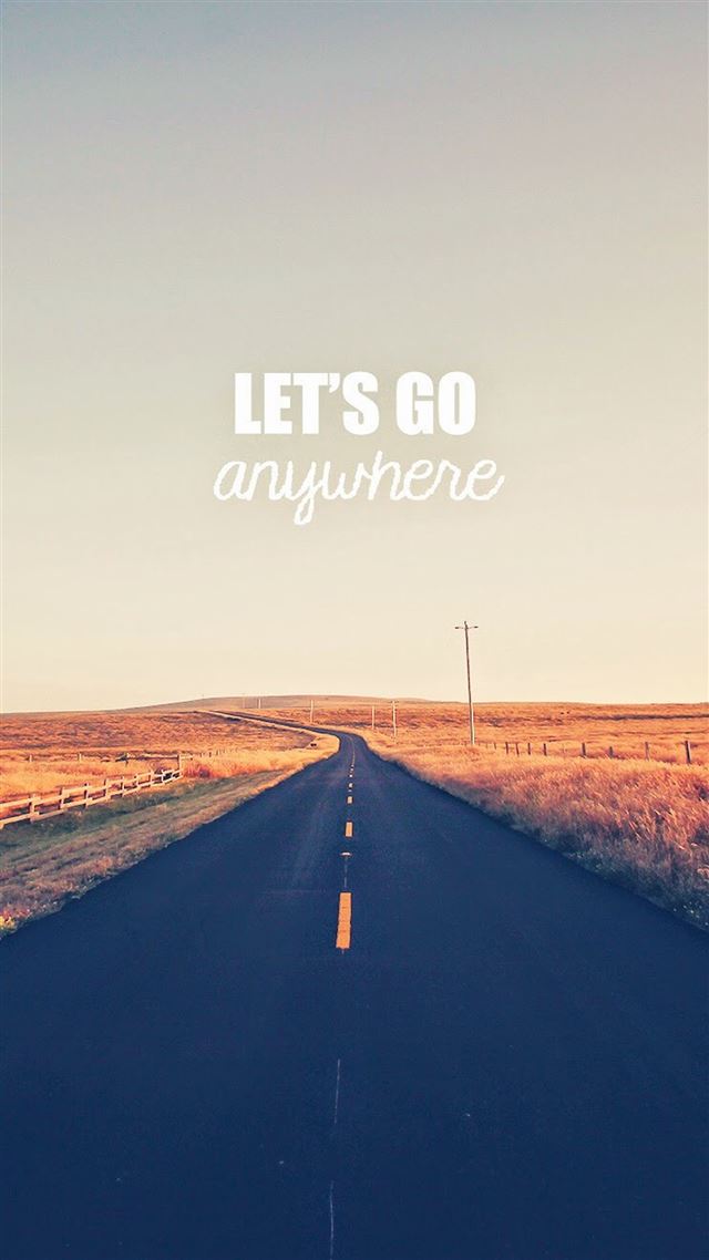 1080x1920 Go Anywhere Road -  iPhone 8 Wallpaper