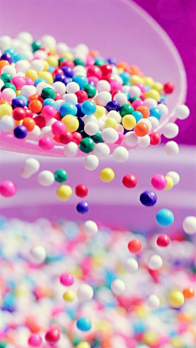1080x1920 Tumbling Colorful Candy Ball - ball iPhone 8 Wallpaper