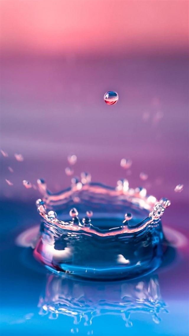 1080x1920 Water Splash Macro - close up iPhone 8 Wallpaper