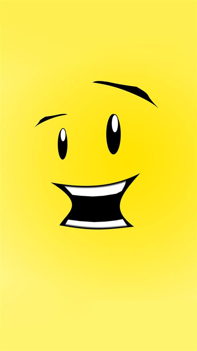1080x1920 Cute Cartoon Smile Background - face iPhone 8 Wallpaper