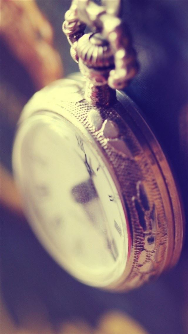 1080x1920 Antique Pocket Watch - macro iPhone 8 Wallpaper