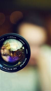 55MM Olympus Camera Lens wallpaper