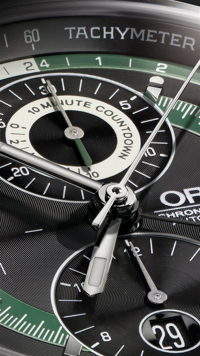 1080x1920 Oris Chronograph Macro -  iPhone 8 Wallpaper