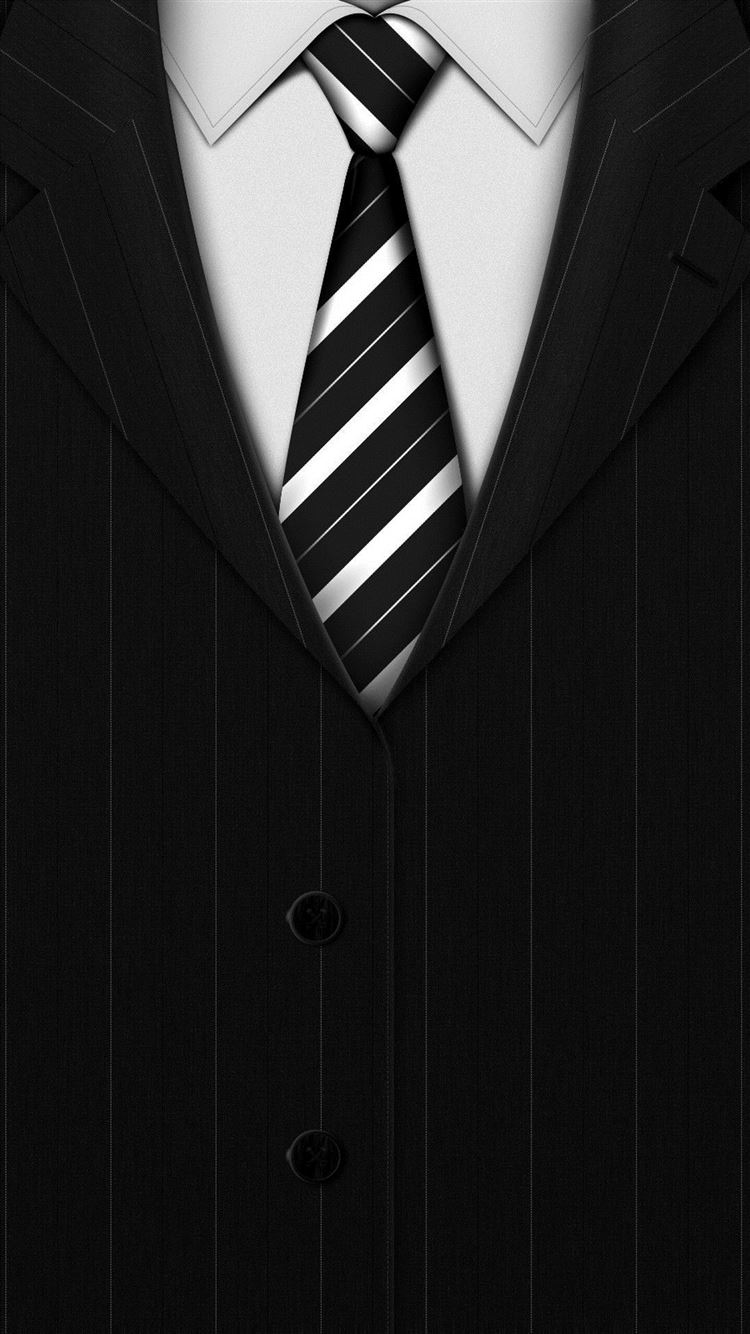 Abstract Black Suit Tie Background Iphone 8 Wallpapers Free