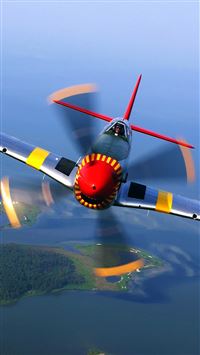 War Plane Close Up wallpaper
