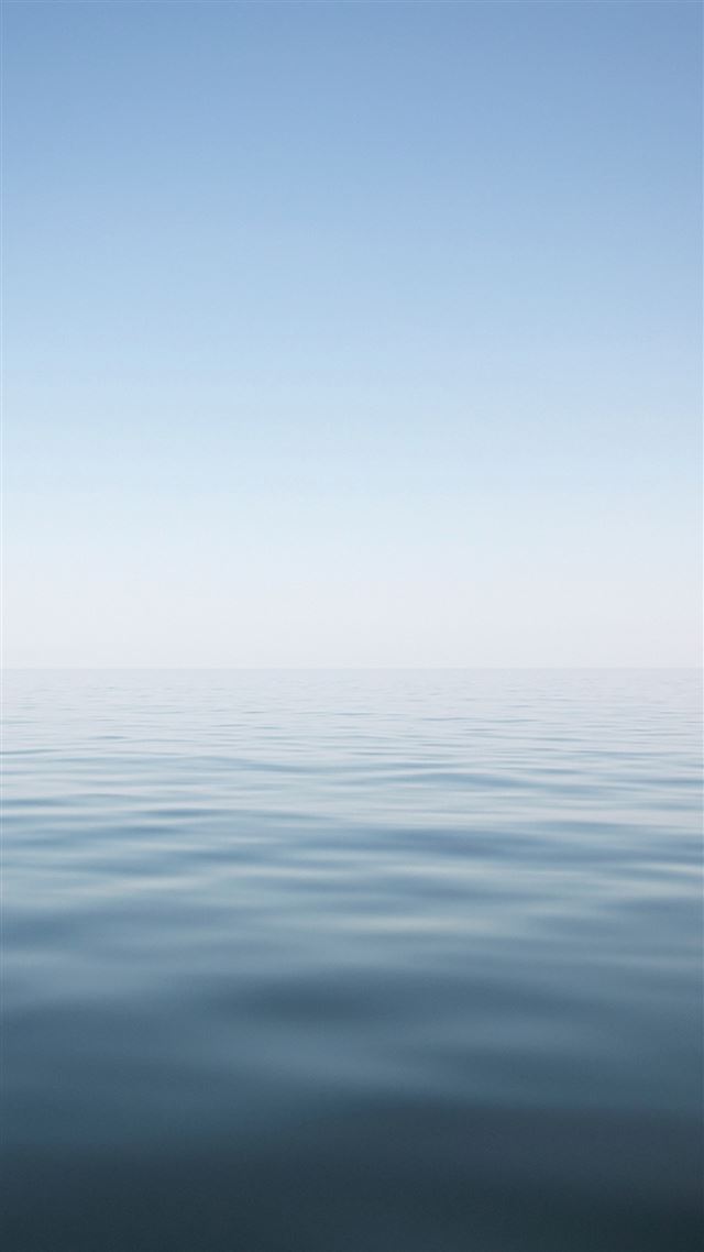1080x1920 Nature Calm Ocean Skyline Landscape - brown iPhone 8 Wallpaper