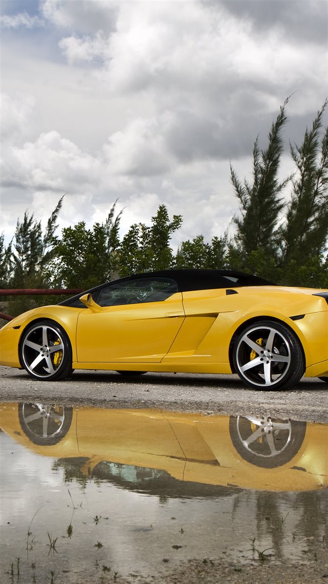 1080x1920 Lamborghini Gallardo - drive iPhone 8 Wallpaper