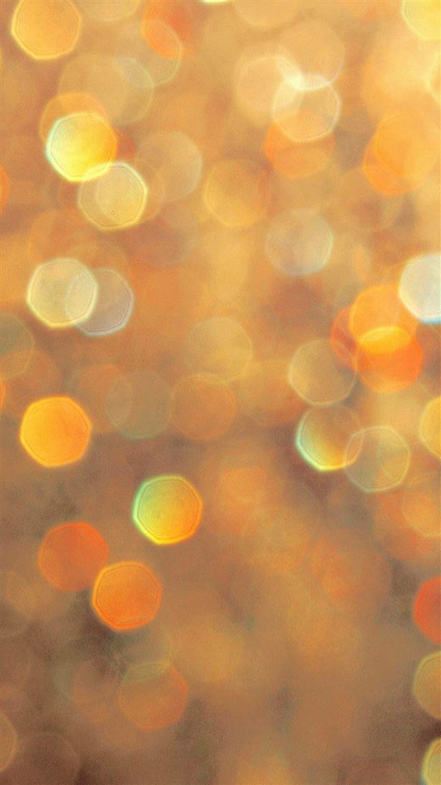 1080x1920 Orange Light Bokeh Pattern - beautiful iPhone 8 Wallpaper