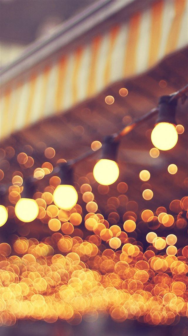 1080x1920 City Light Blue Bulbs Romantic Street - romantic iPhone 8 Wallpaper