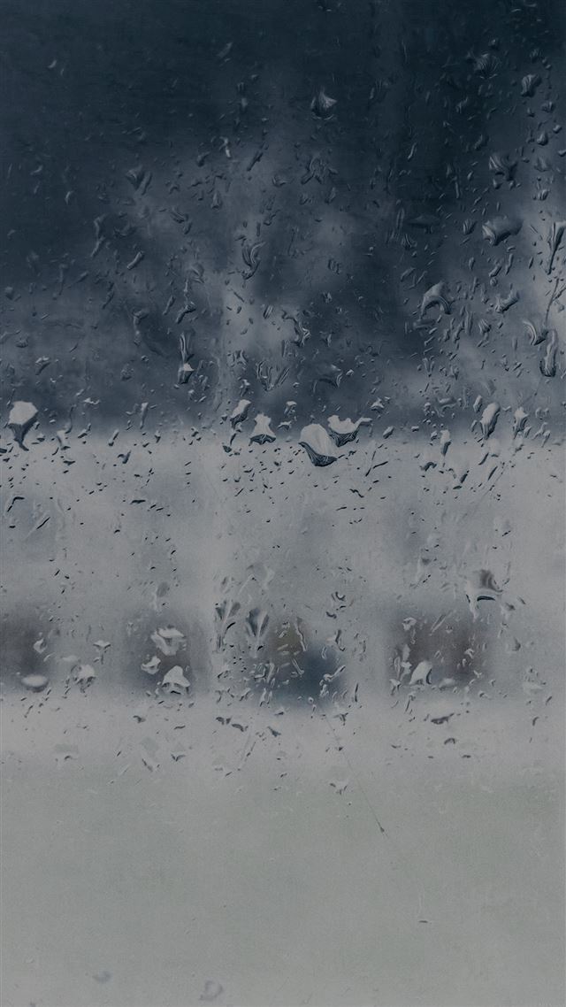 1080x1920 Good To Stay Home Blue Rainy Window - window iPhone 8 Wallpaper