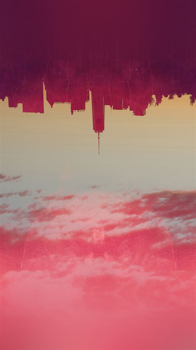 1080x1920 Red City Art Illust - art iPhone 8 Wallpaper