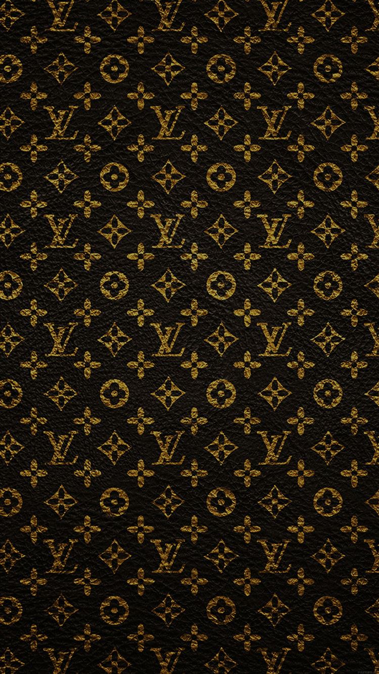 Louis Vuitton Dark Pattern Art Iphone 8 Wallpapers Free Download