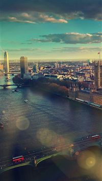 England London Skyview City Flare Big Ben wallpaper