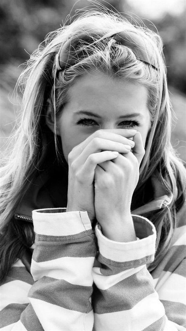 1080x1920 Dark Cute Sweet Smile Girl Macro - sweet iPhone 8 Wallpaper