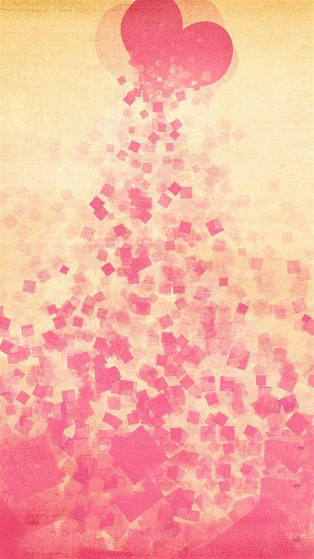 1080x1920 Dreamy Love Scattering Pine Tree Art - romance iPhone 8 Wallpaper
