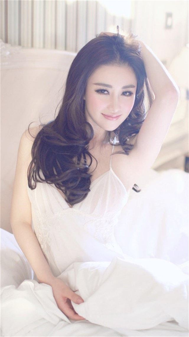 1080x1920 Pure Sunshine Sexy Girl In Dress - relax iPhone 8 Wallpaper