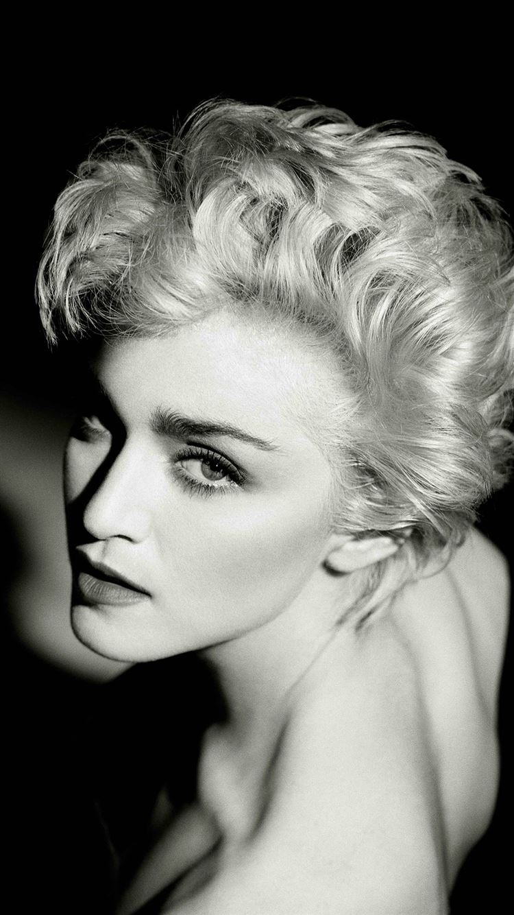 Madonna Dark Sexy Music Pop Celebrity iPhone 8 Wallpapers Free Download