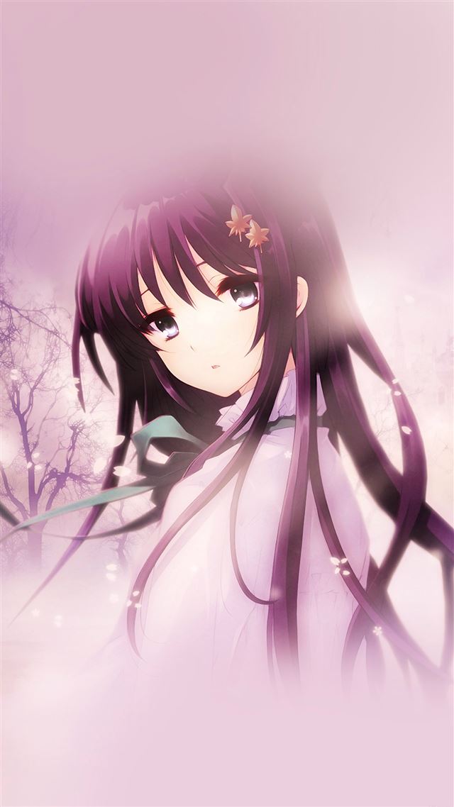 1080x1920 Flower Girl Otaku Anime Art Illust Spring - sweet iPhone 8 Wallpaper