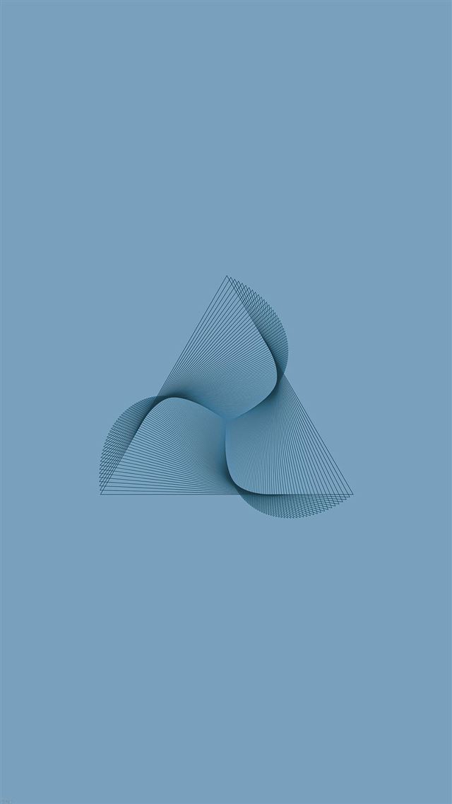 1080x1920 Abstract Blue Line Love Illust Art Pattern - line iPhone 8 Wallpaper