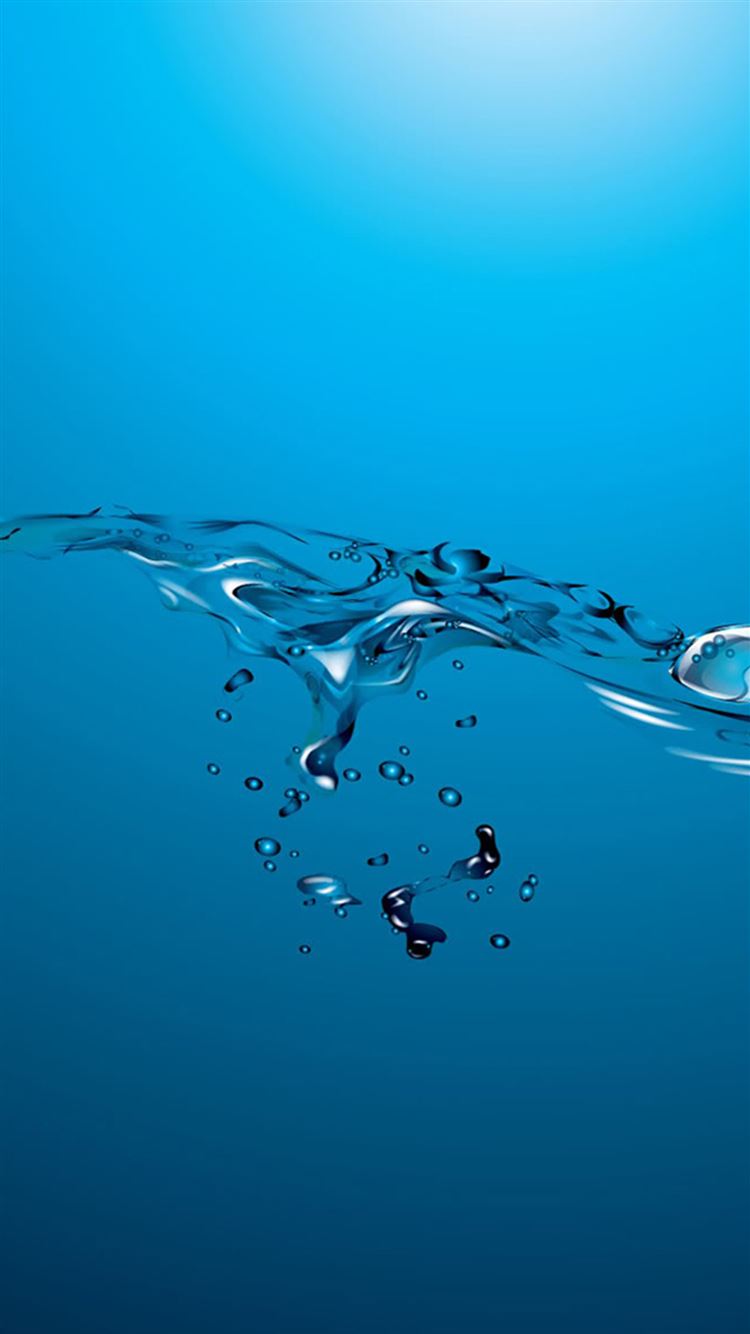Abstract Ocean Water Splash iPhone 8 Wallpapers Free Download