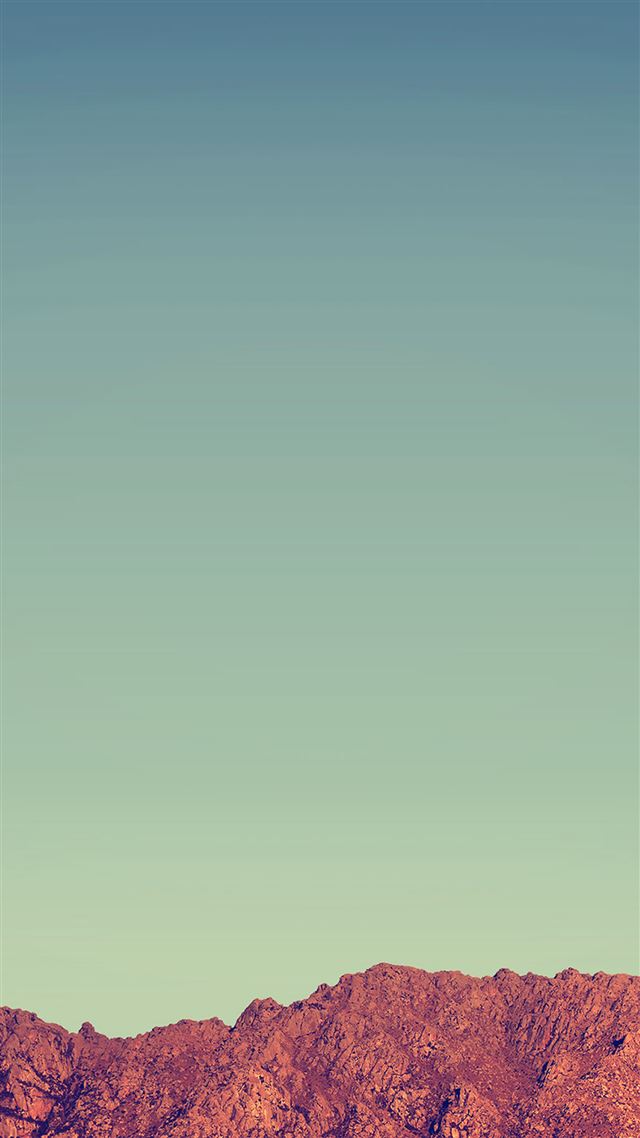 1080x1920 Pure Minimal Rock Mountain Blue Sky - minimal iPhone 8 Wallpaper