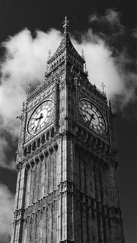 Gray London Big Ben Architecture Building wallpaper