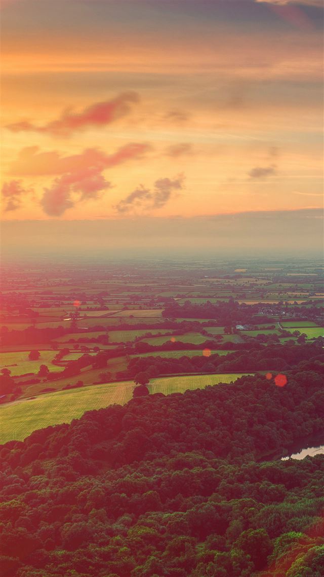 1080x1920 Nature Mountain Good Afternoon Red View Best - farming iPhone 8 Wallpaper